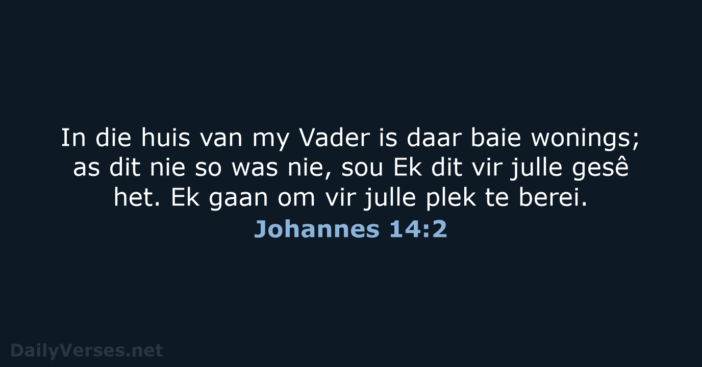 Johannes 14:2 - AFR53