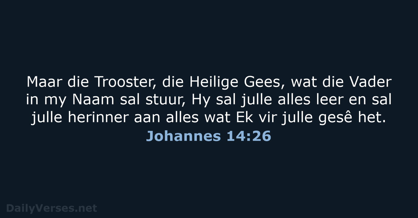 Johannes 14:26 - AFR53