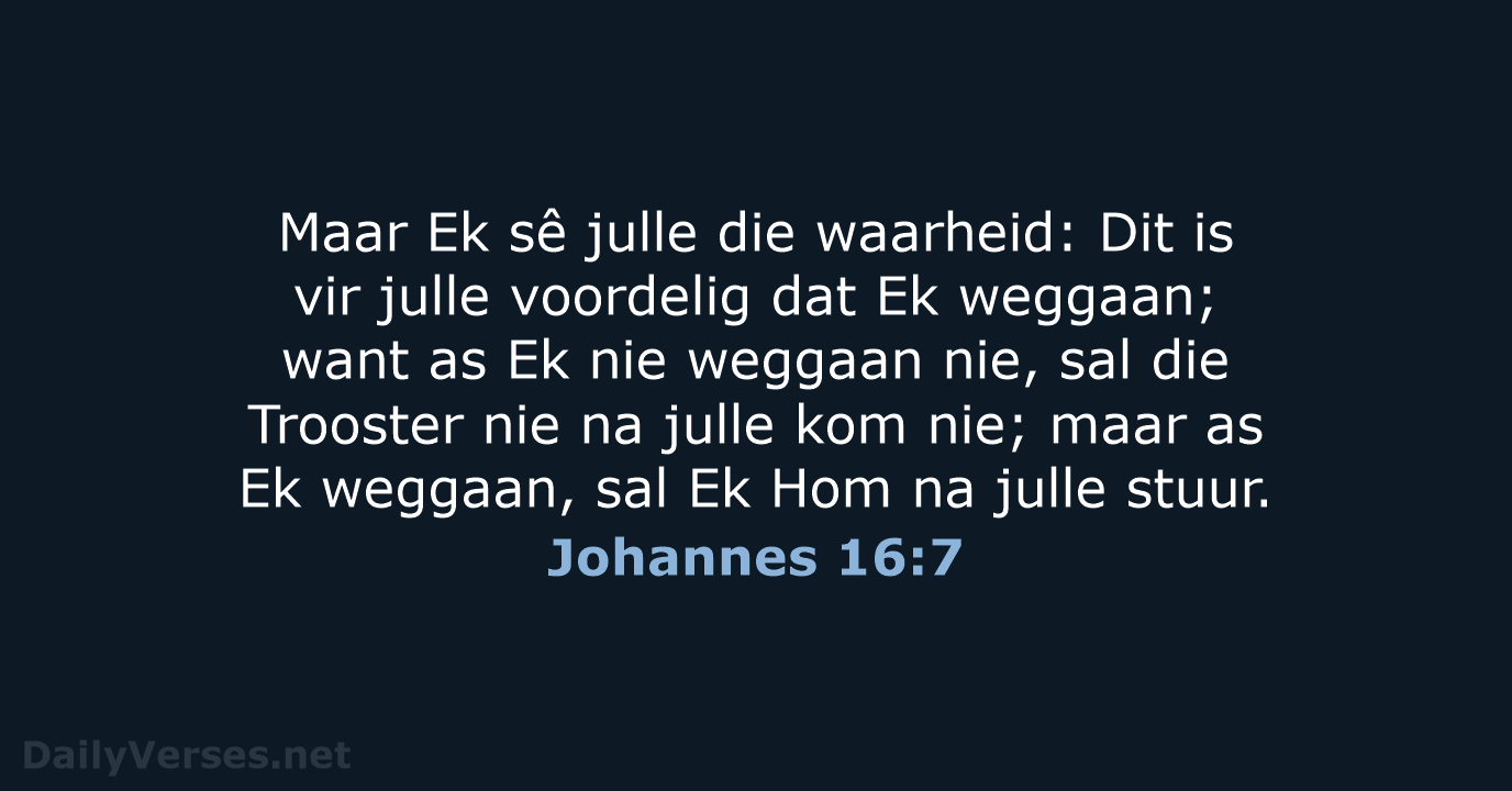 Johannes 16:7 - AFR53