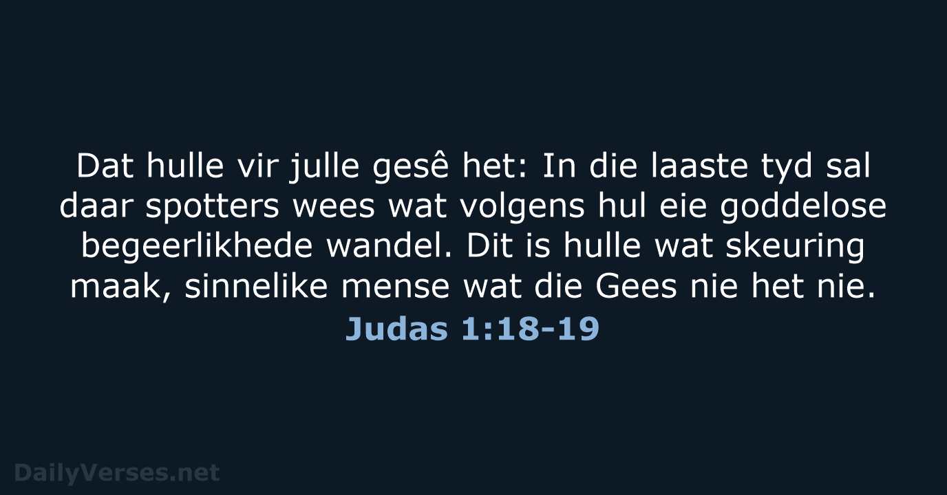 Judas 1:18-19 - AFR53