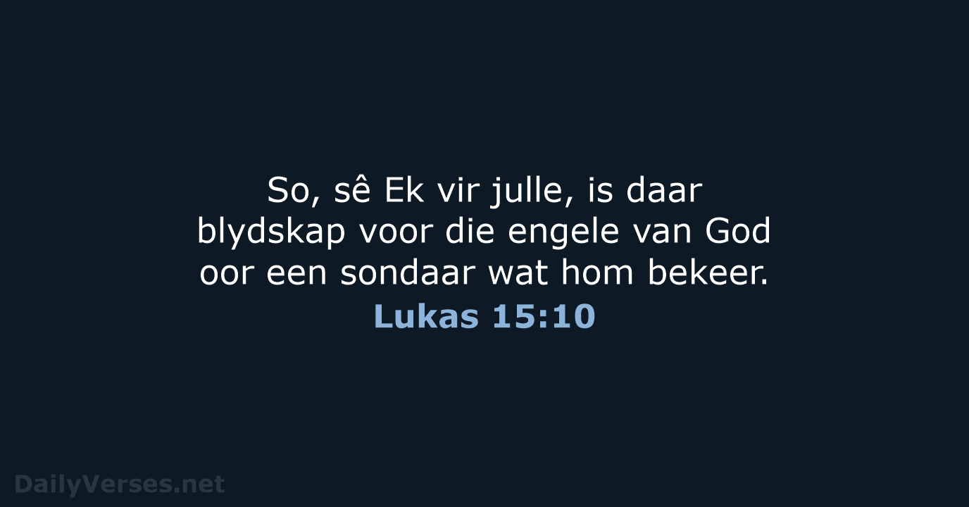 Lukas 15:10 - AFR53