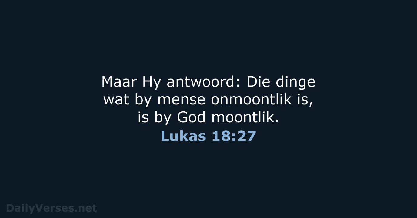 Lukas 18:27 - AFR53