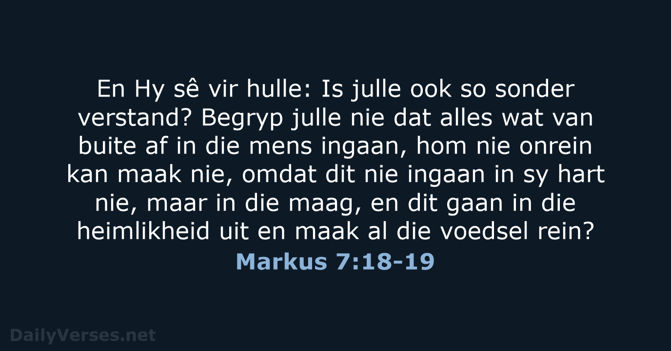 Markus 7:18-19 - AFR53