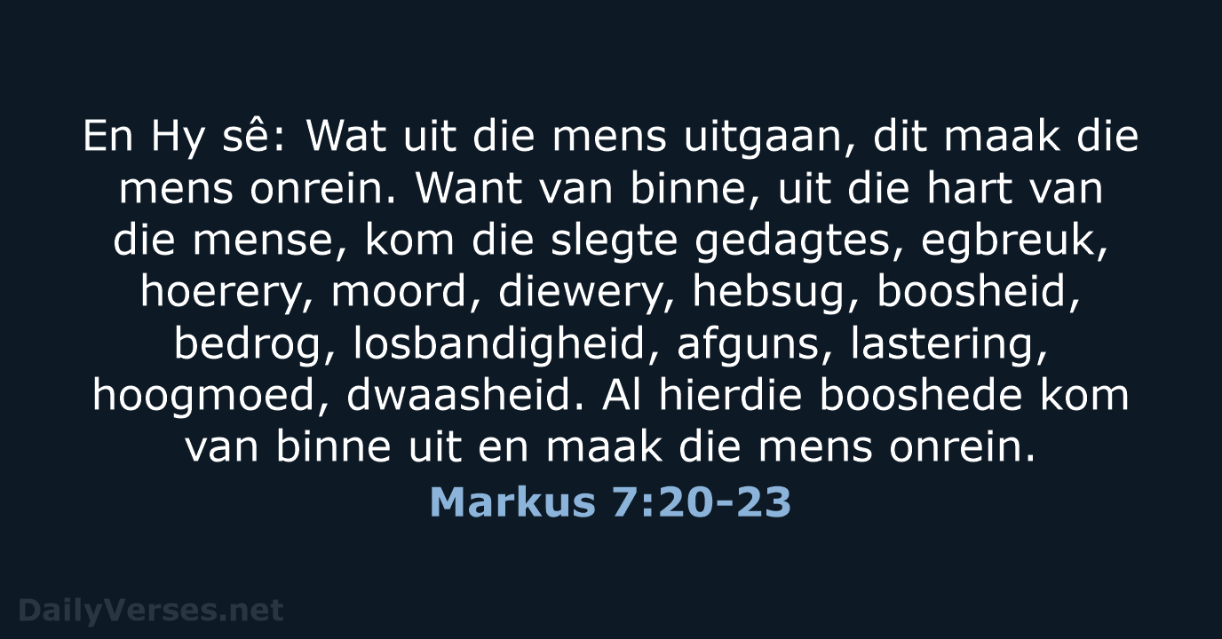 Markus 7:20-23 - AFR53