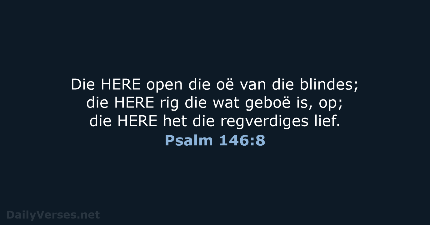 Psalm 146:8 - AFR53