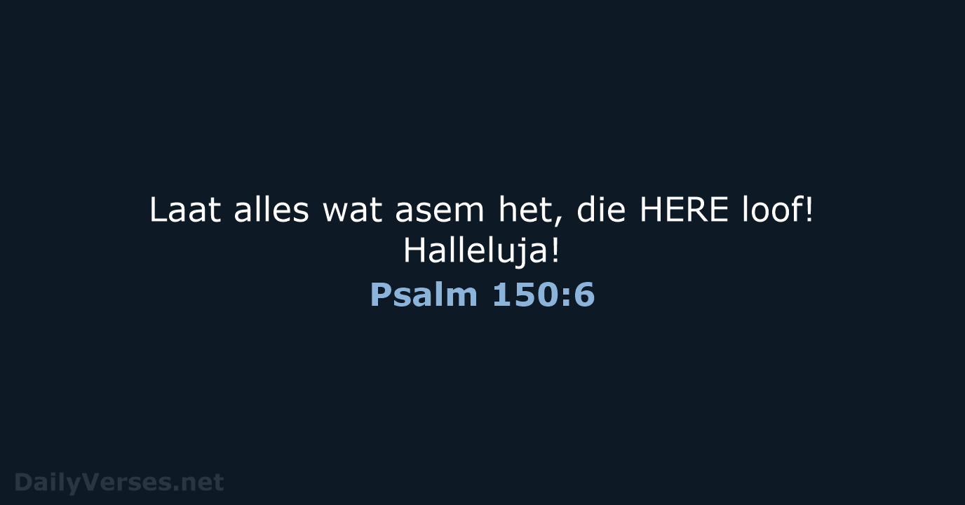Psalm 150:6 - AFR53