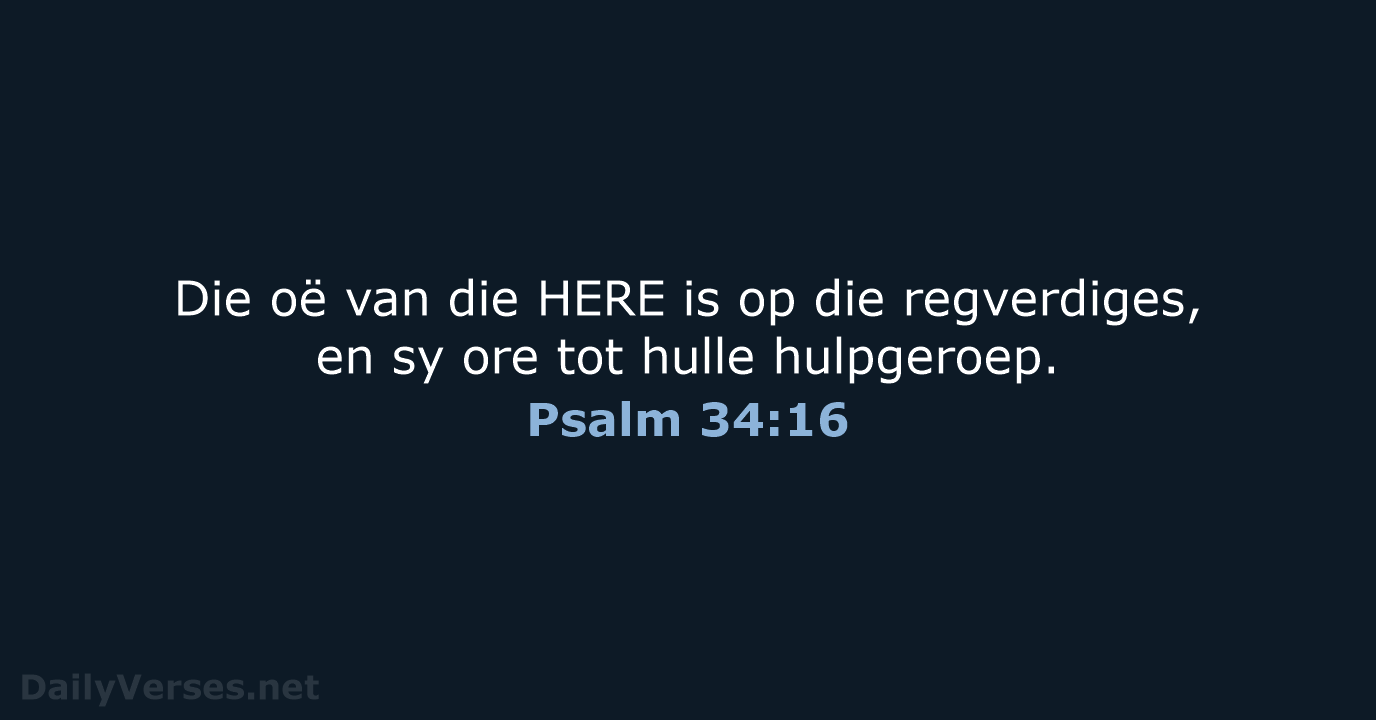 Psalm 34:16 - AFR53