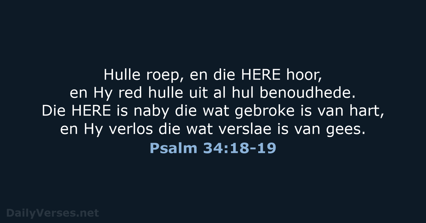 Psalm 34:18-19 - AFR53