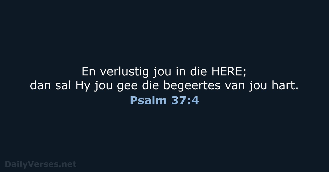 Psalm 37:4 - AFR53