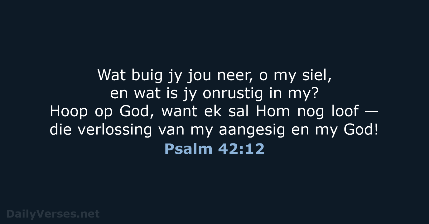 Psalm 42:12 - AFR53