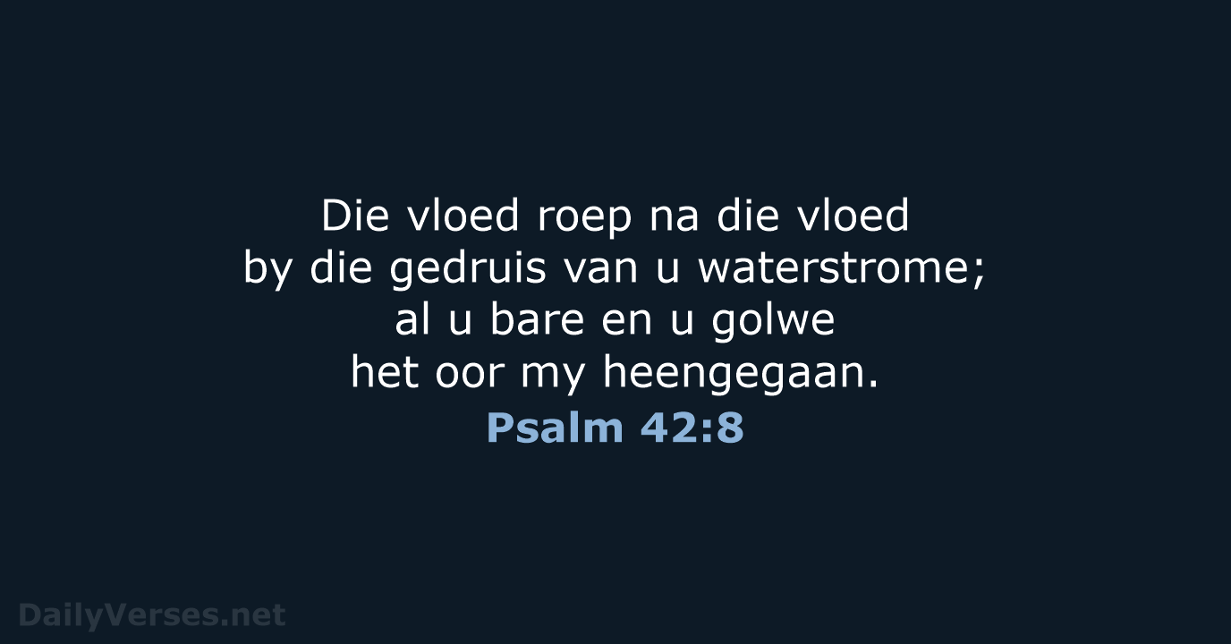 Psalm 42:8 - AFR53