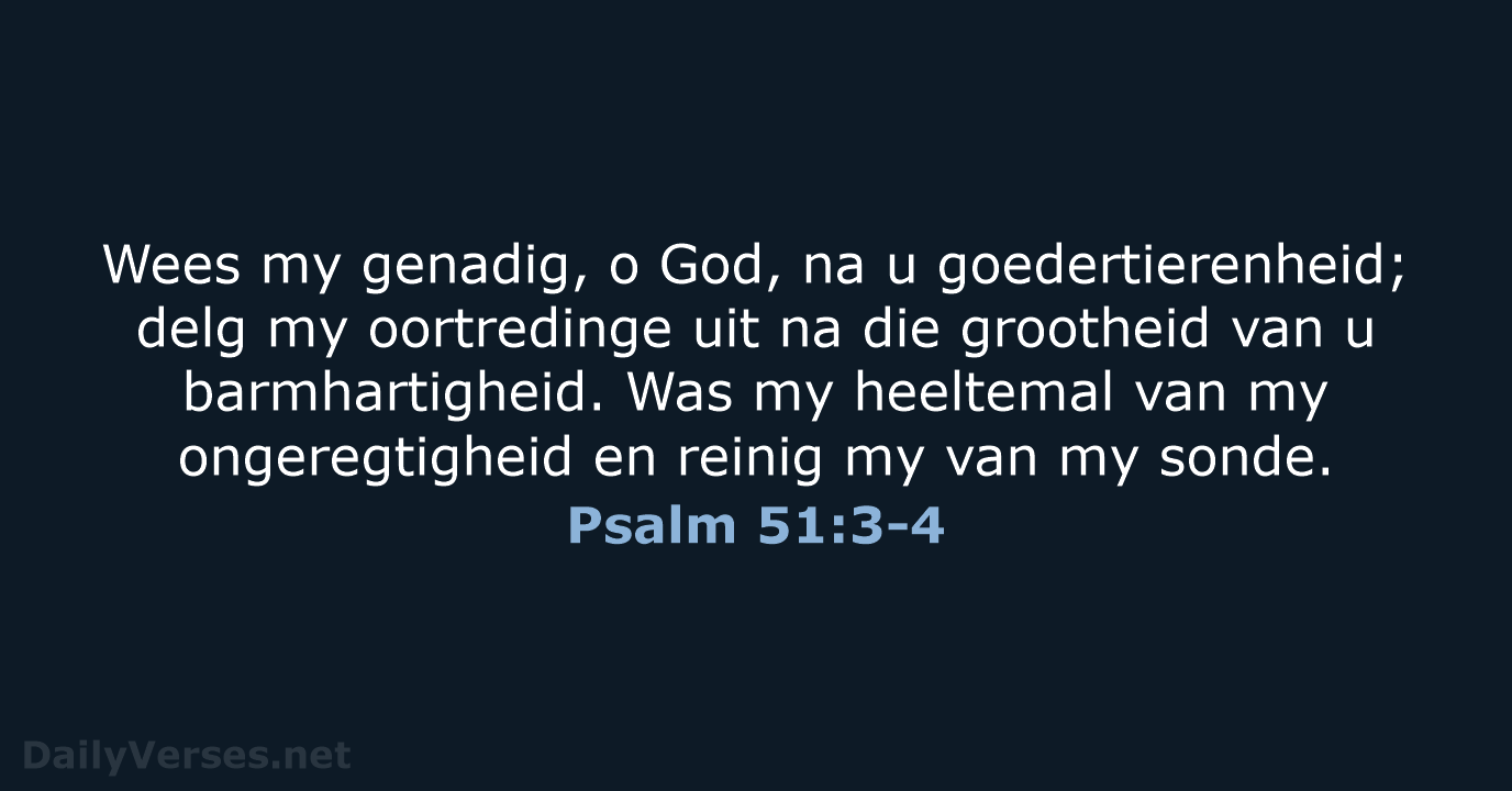 Psalm 51:3-4 - AFR53