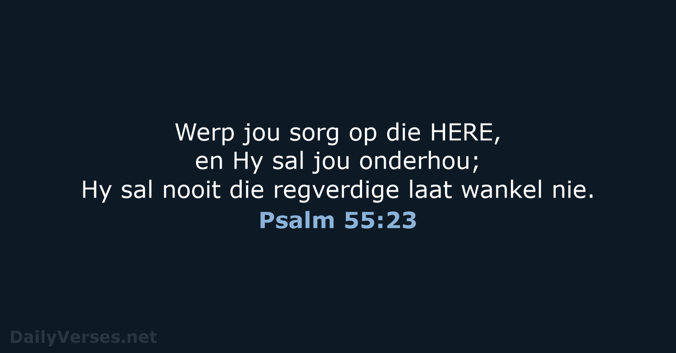 Psalm 55:23 - AFR53
