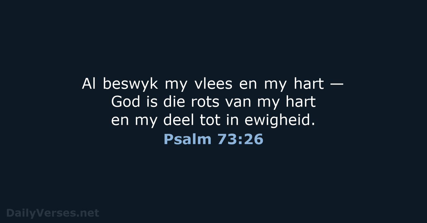 Psalm 73:26 - AFR53