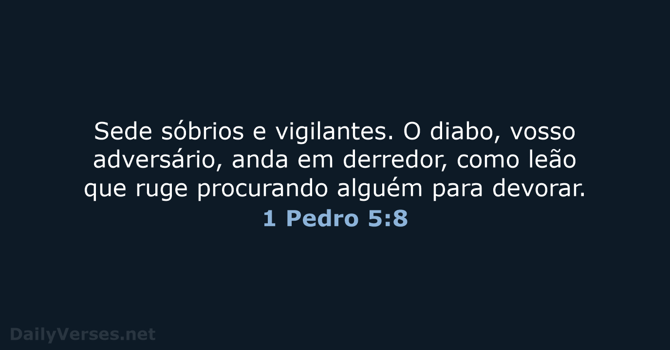 1 Pedro 5:8 - ARA