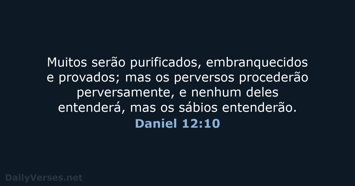 Daniel 12:10 - ARA