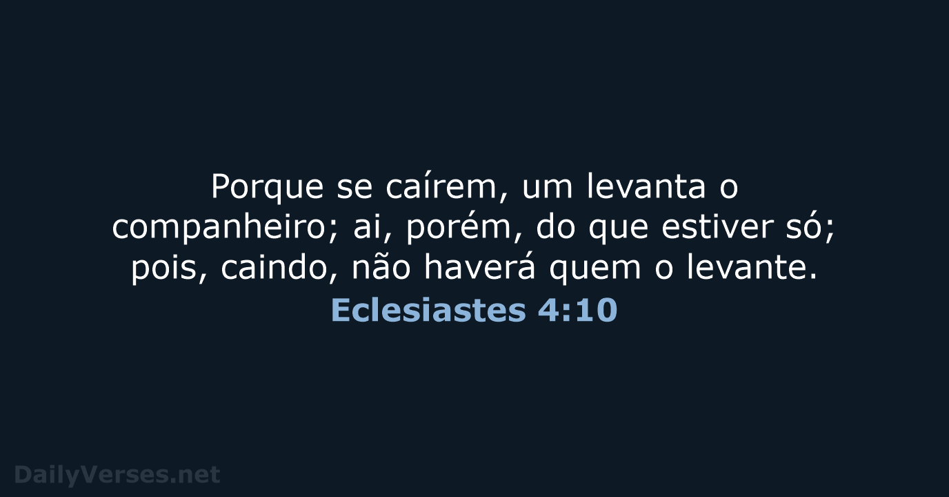 Eclesiastes 4:10 - ARA