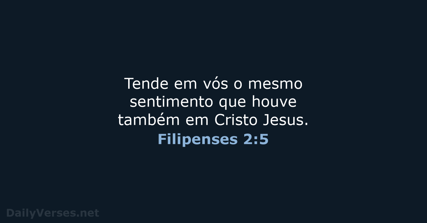 Filipenses 2:5 - ARA