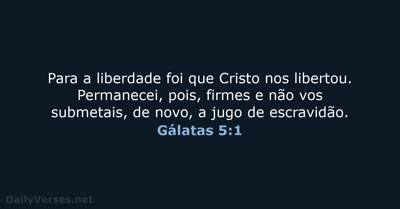 Gálatas 5:1 - ARA