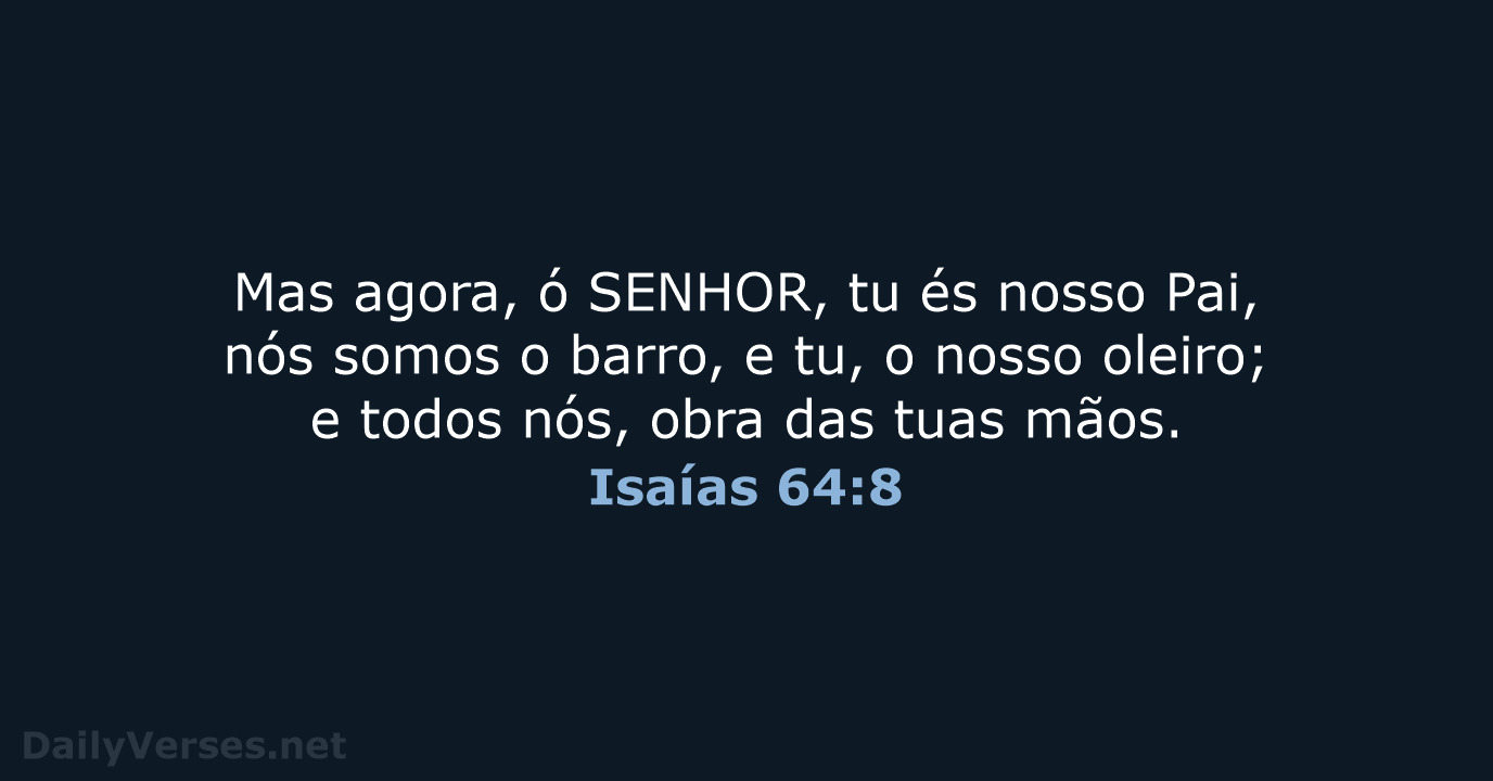 Isaías 64:8 - ARA