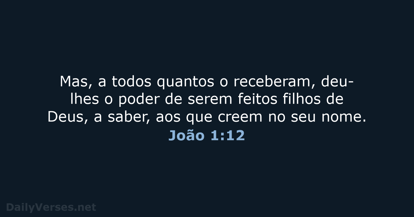João 1:12 - ARA