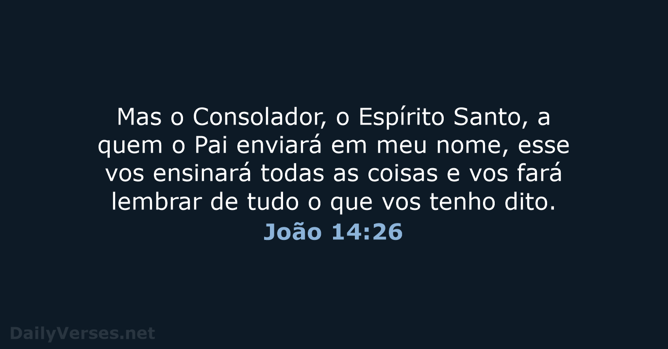 João 14:26 - ARA