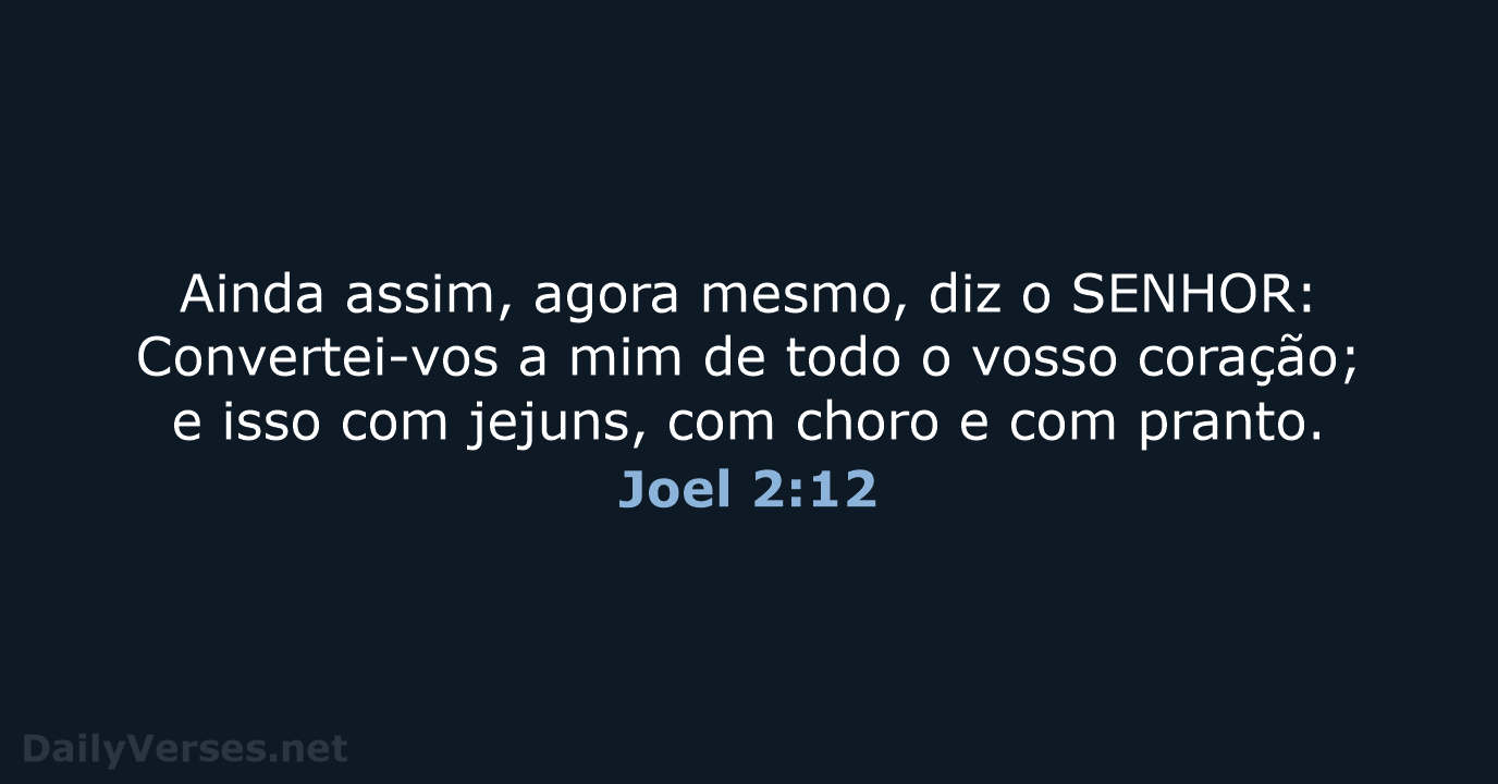 Joel 2:12 - ARA