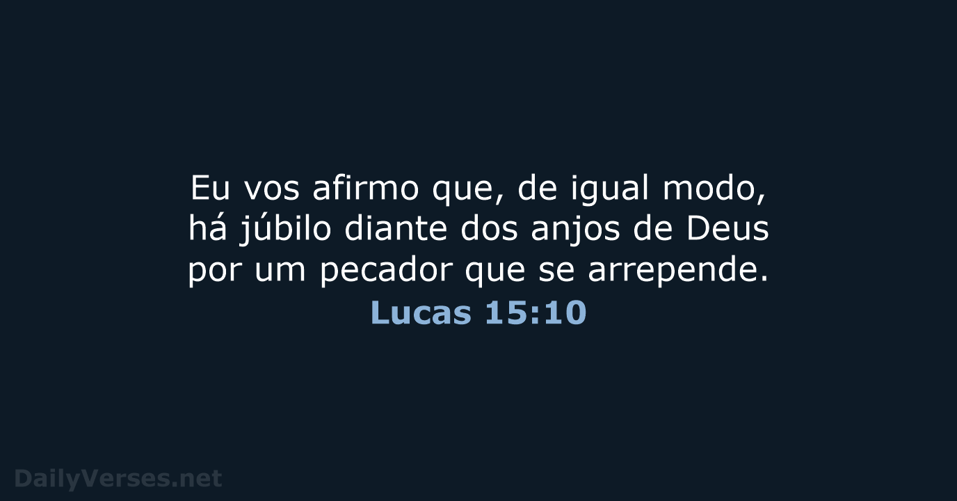 Lucas 15:10 - ARA