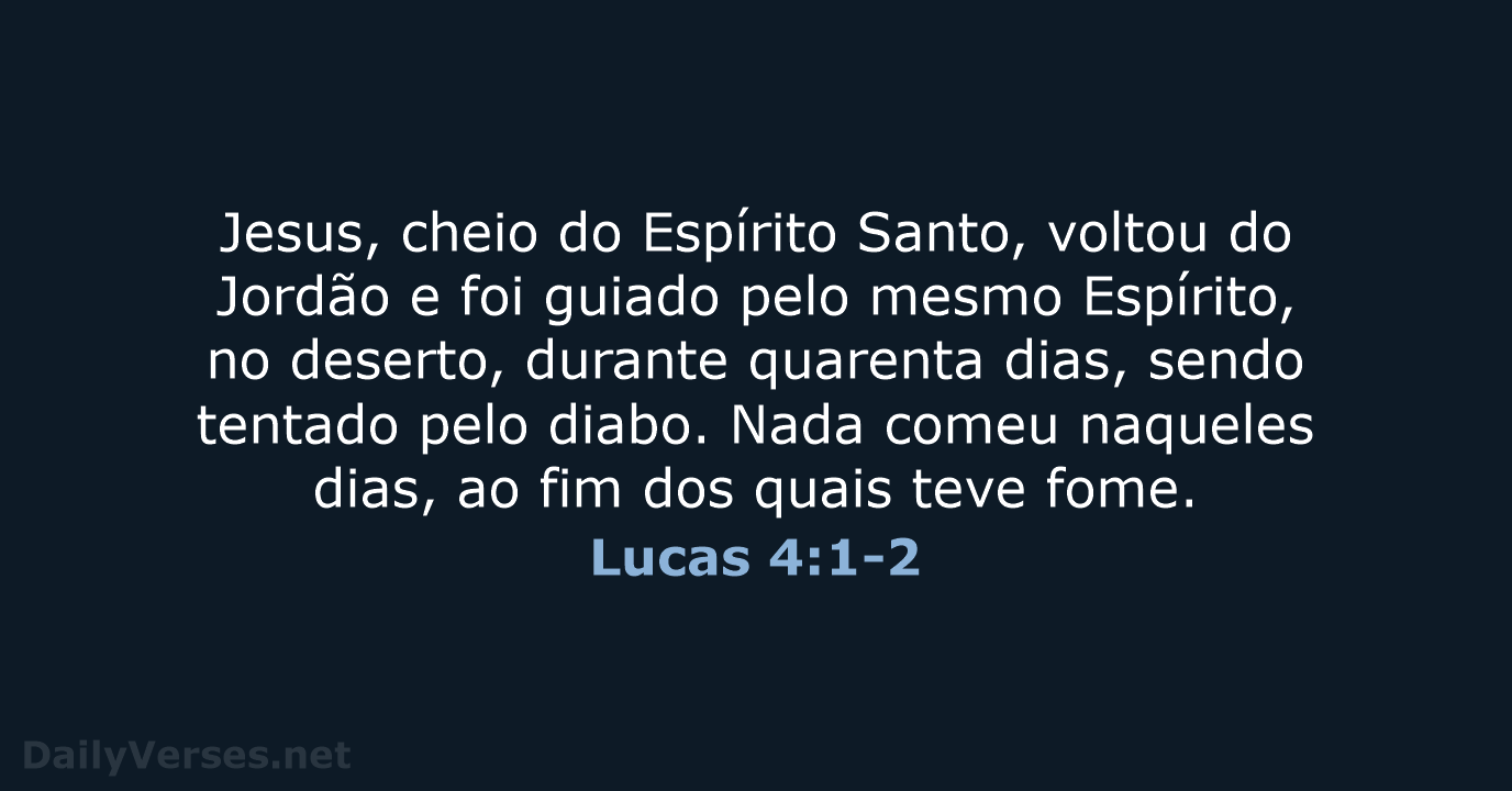 Lucas 4:1-2 - ARA