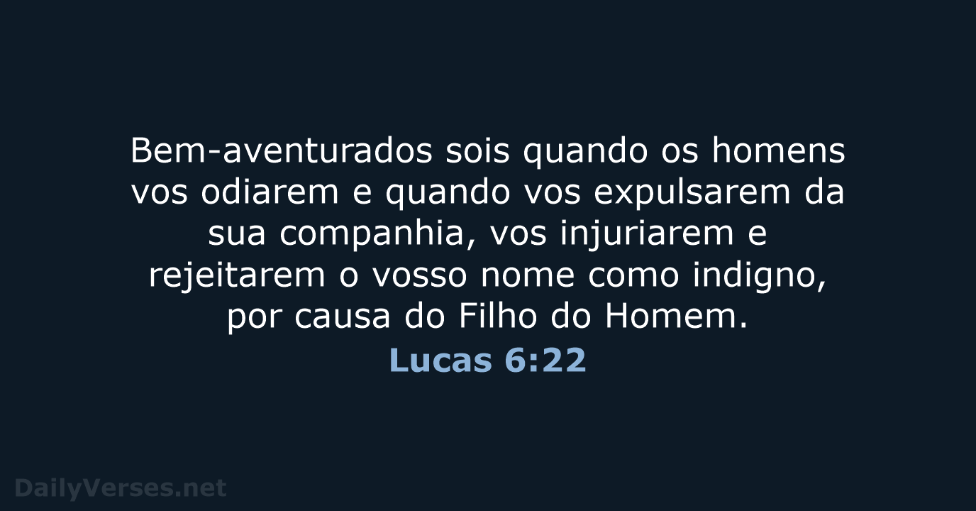 Lucas 6:22 - ARA