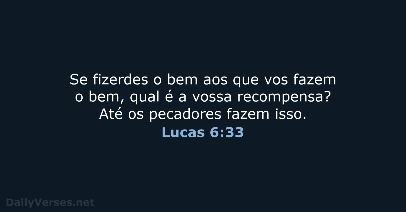 Lucas 6:33 - ARA