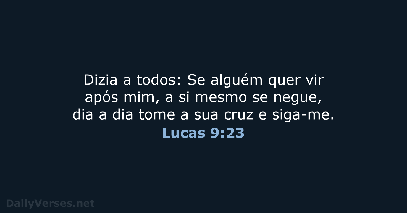 Lucas 9:23 - ARA