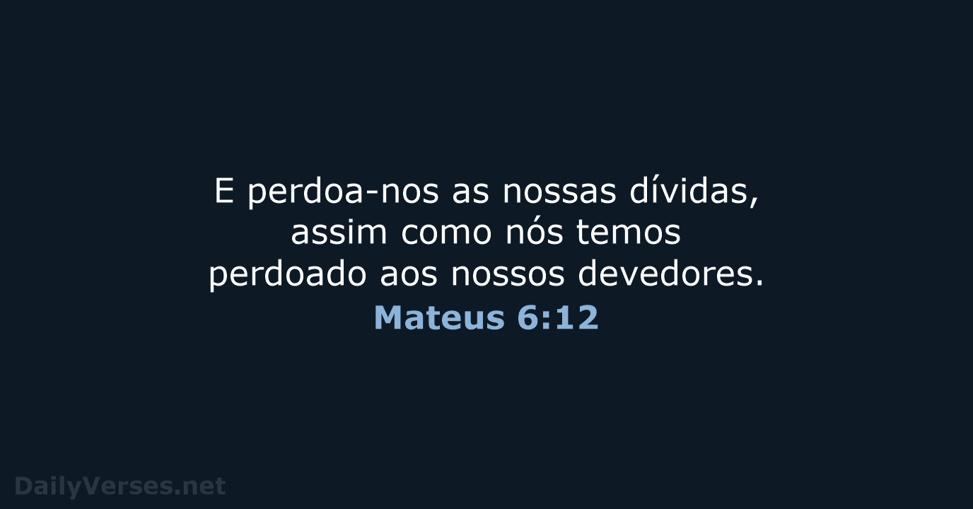 Mateus 6:12 - ARA