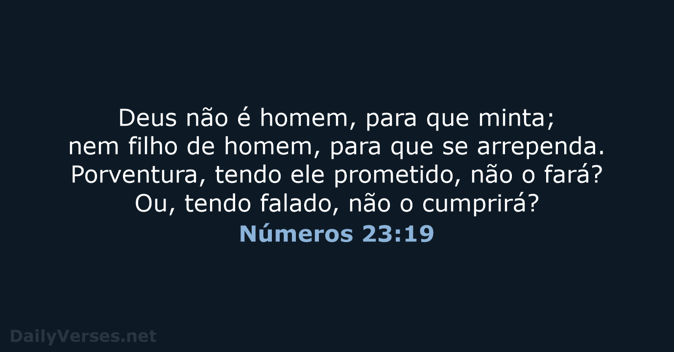 Números 23:19 - ARA