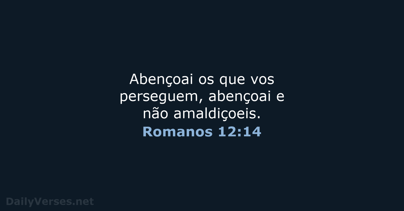 Romanos 12:14 - ARA