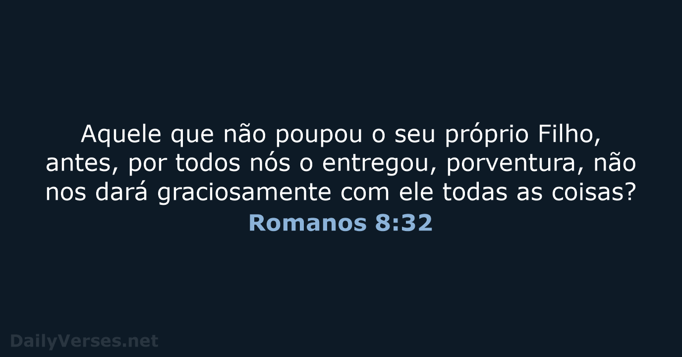 Romanos 8:32 - ARA