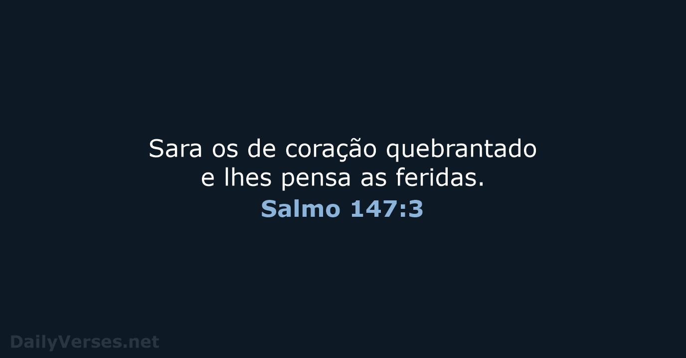 Salmo 147:3 - ARA