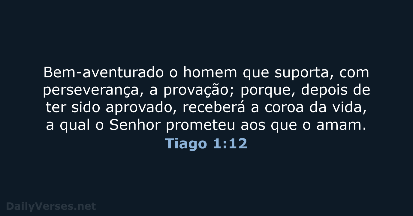 Tiago 1:12 - ARA