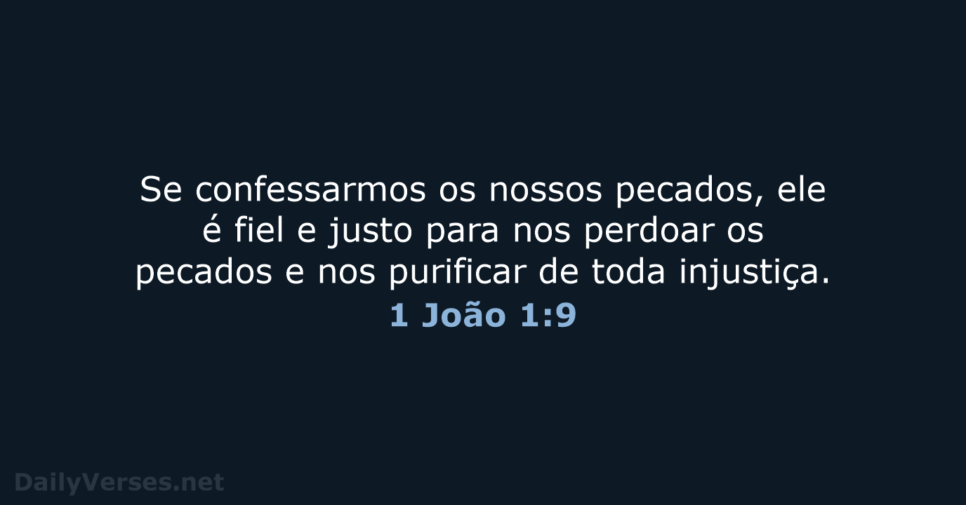 1 João 1:9 - ARC