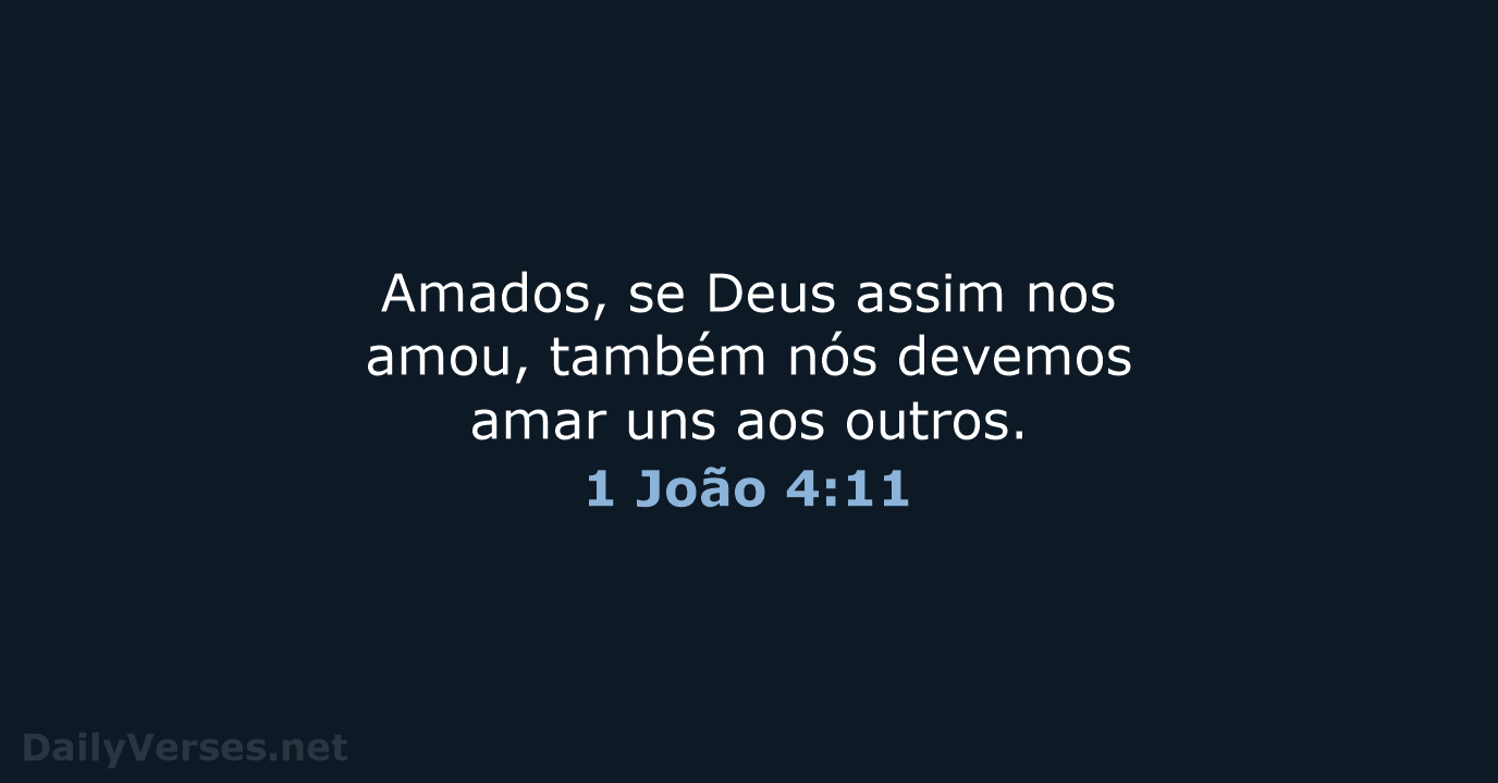 1 João 4:11 - ARC
