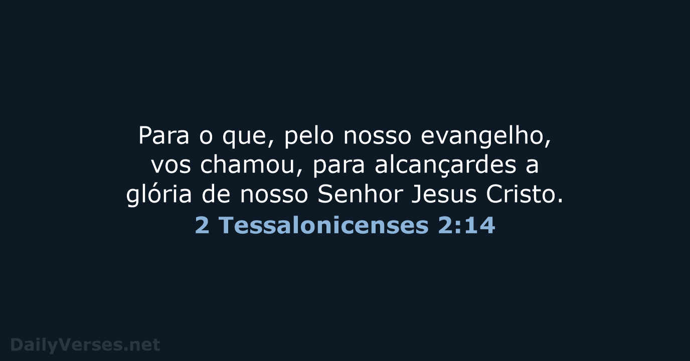 2 Tessalonicenses 2:14 - ARC