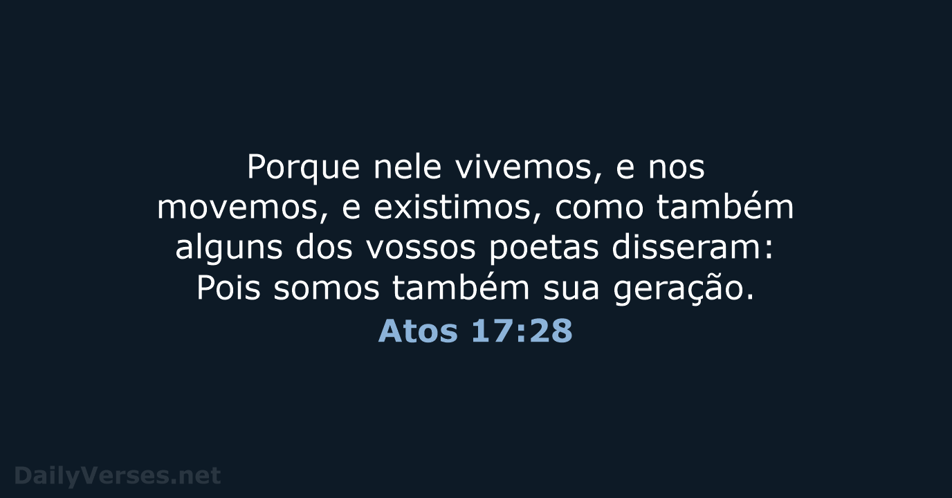 Atos 17:28 - ARC
