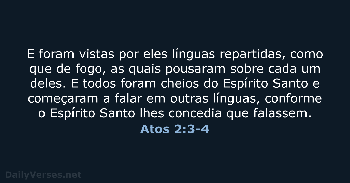 Atos 2:3-4 - ARC