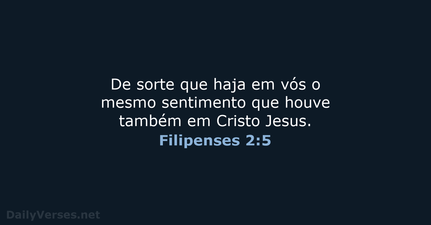 Filipenses 2:5 - ARC