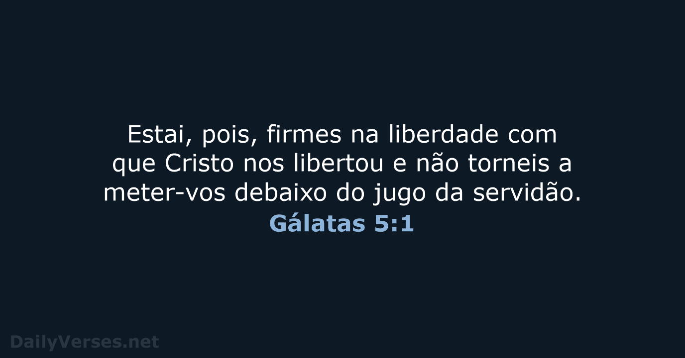 Gálatas 5:1 - ARC