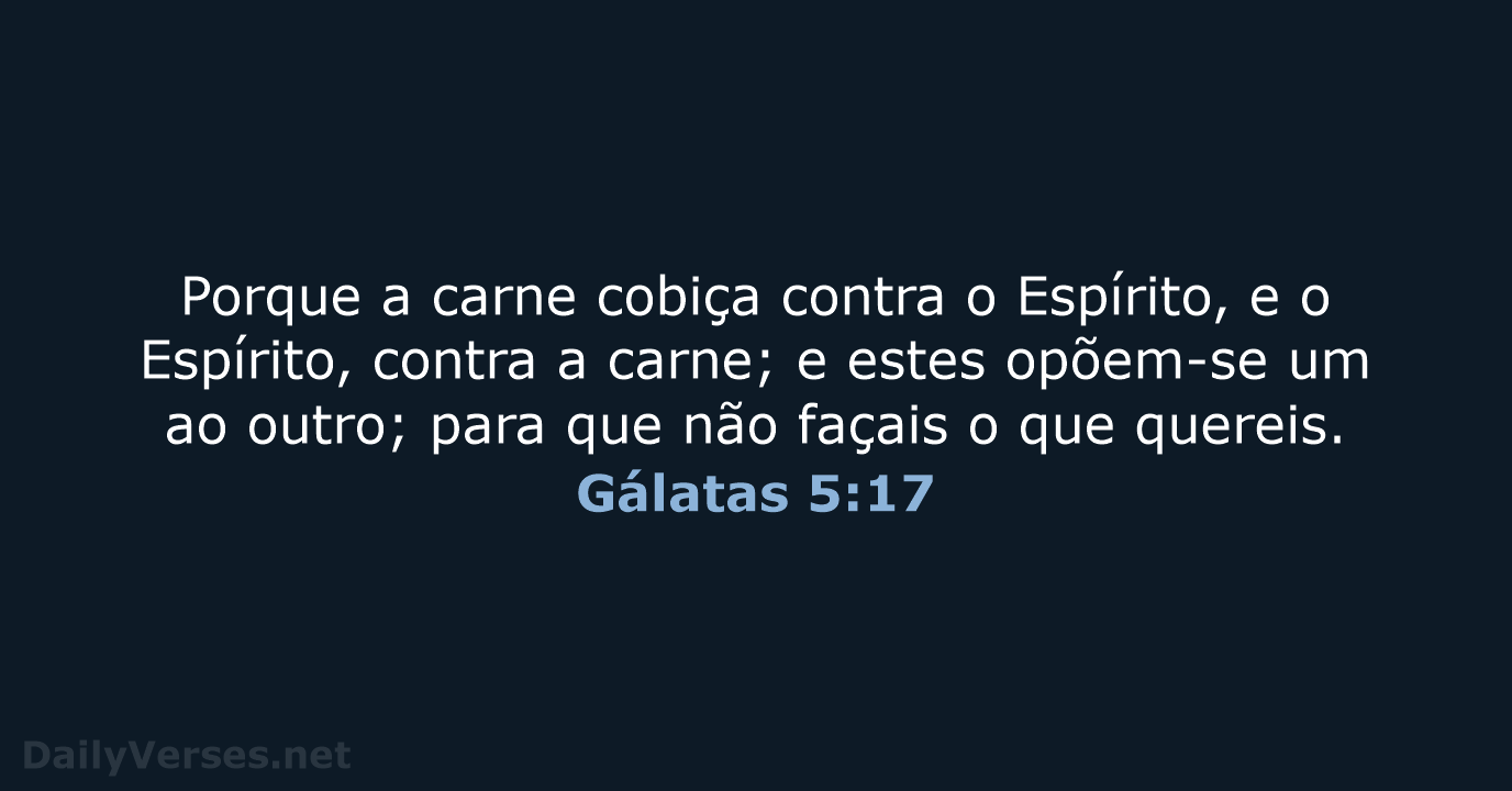 Gálatas 5:17 - ARC