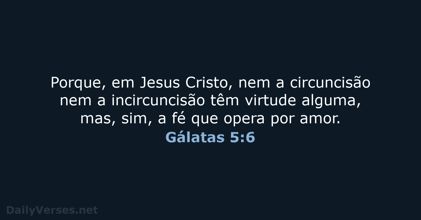Gálatas 5:6 - ARC