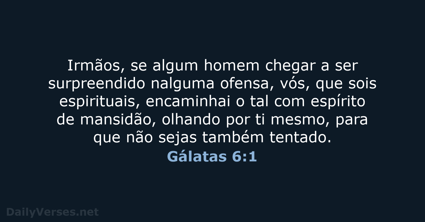 Gálatas 6:1 - ARC