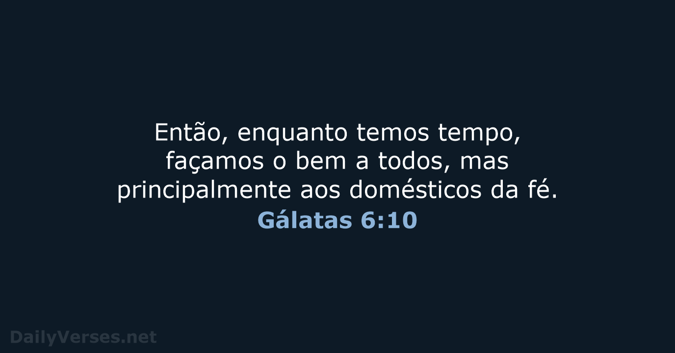 Gálatas 6:10 - ARC