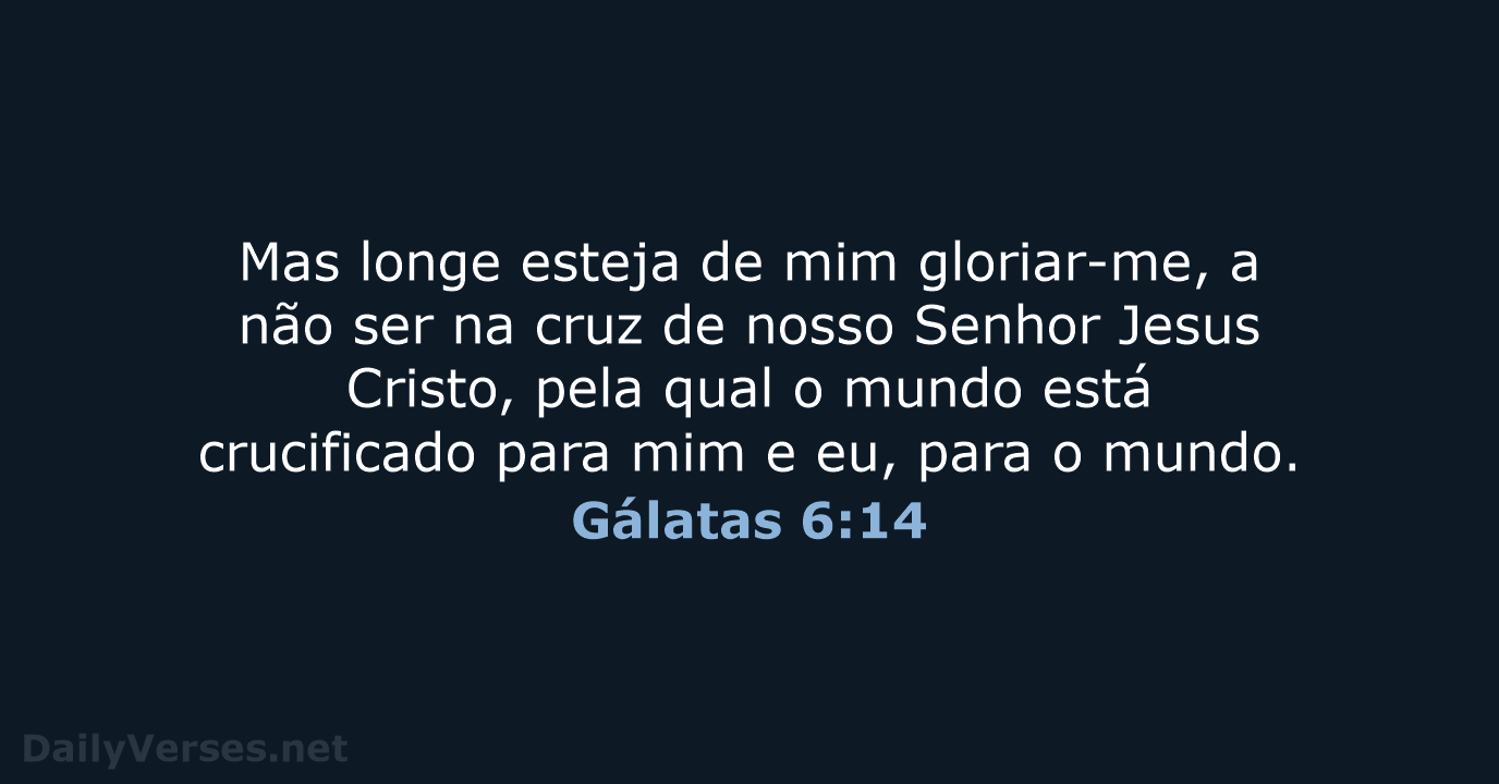 Gálatas 6:14 - ARC